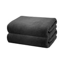 Angove Bath Sheet - 2 Pack - Charcoal