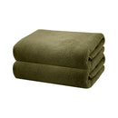 Angove Bath Sheet - 2 Pack - Olive