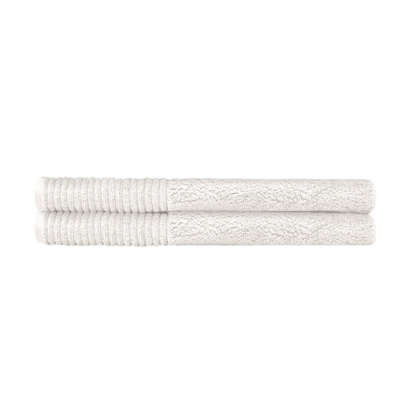 Elvire Bath Mat - 2 Pack - Ivory