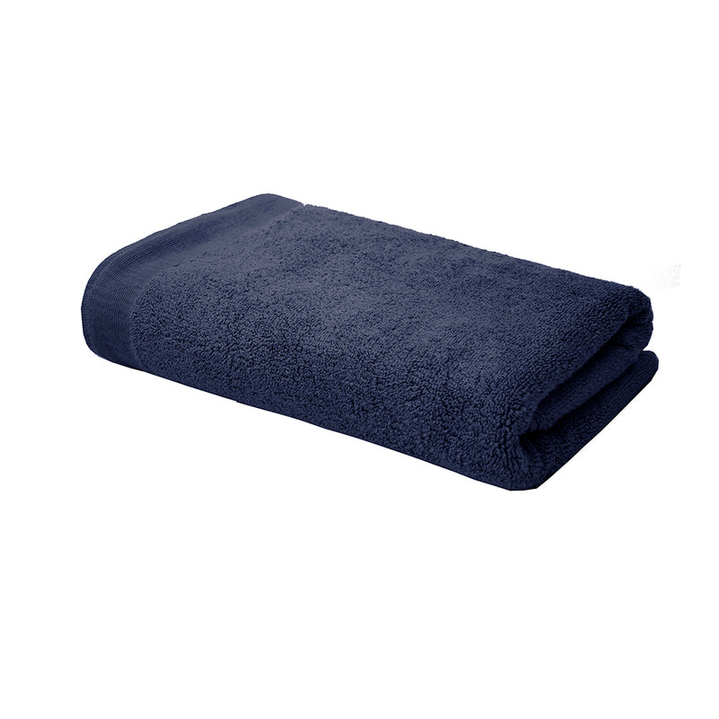 Elvire Bath Sheet - 2 Pack - Navy