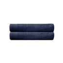 Elvire Bath Towel - 2 Pack - Navy