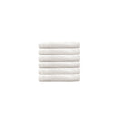 Elvire Face Washer - 6 Pack - Ivory
