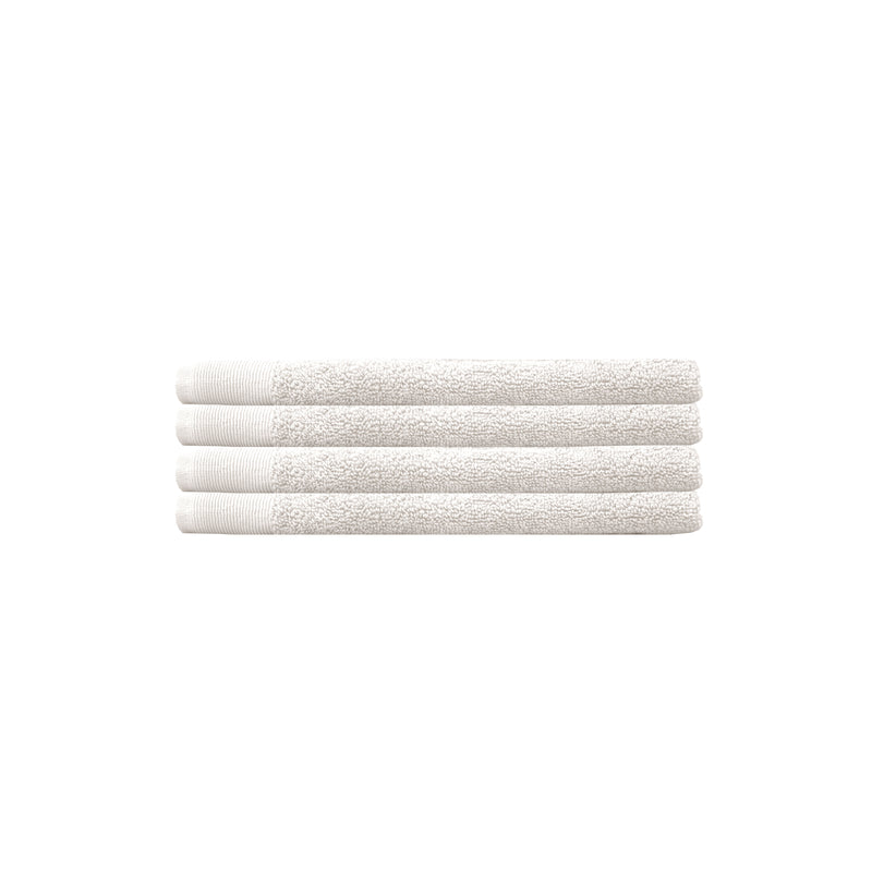 Elvire Hand Towel - 4 Pack - Ivory