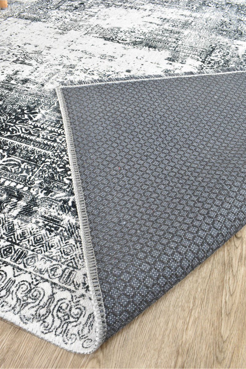 Ripper Grey Basalt Rug