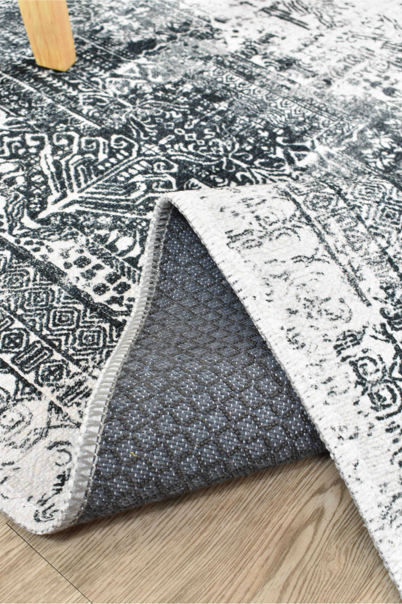 Ripper Grey Basalt Rug