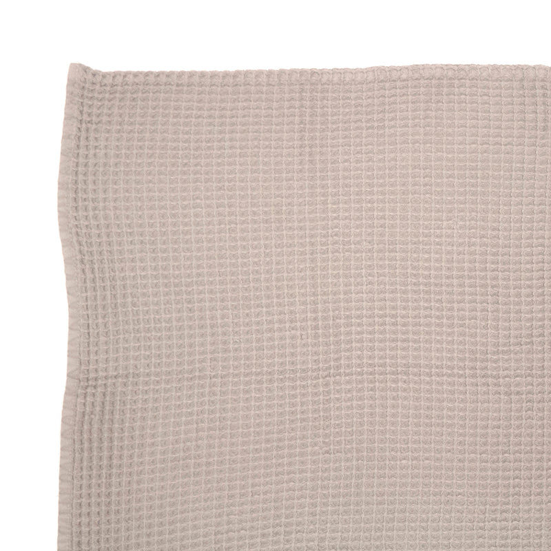 Waffle Towel - 80x160cm - Pebble