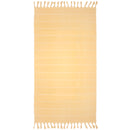 Santorini Beach Towel - Custard