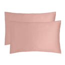Bamboo Satin Pillowcase - 2 Pack - Rose Pink