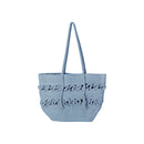 Moby Beach Tote Bag - Blue