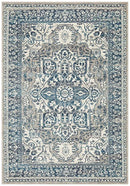 Bursting Blue Rug Rug Culture