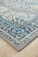 Bursting Blue Rug Rug Culture