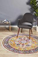 Windy Multi Round Rug Rug Culture