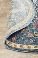 Perfect Navy Round Rug Rug Culture