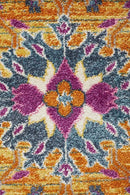 Halo Rust Round Rug Rug Culture