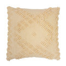 Bronte Square Cushion - Custard