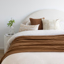 Philippa Rectangle Cushion - Pebble