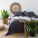 Linen Sheet Set - Charcoal