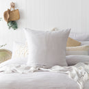 Linen Euro Pillowcase - Silver