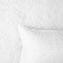 Botanica Embossed Coverlet Set - White