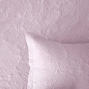 Paisley Embossed Coverlet Set - Dusk