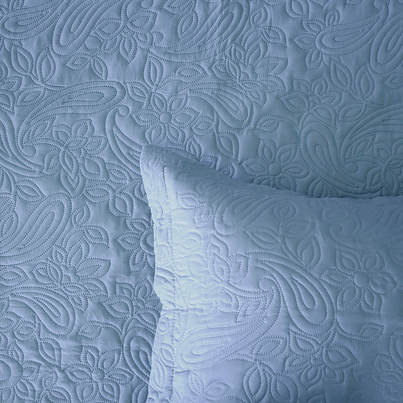 Paisley Coverlet Set - Peacock