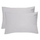 Linen Pillowcase - 2 Pack - Silver