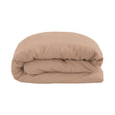 Linen Quilt Cover Set - Tea Rose