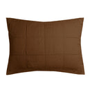 Linen Quilted Pillow Sham - Hazel