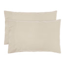 Temple Organic Cotton Pillowcase - 2 Pack - Pebble
