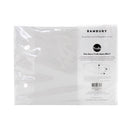 TRUFit Wide Elastic Fitted Sheet - White