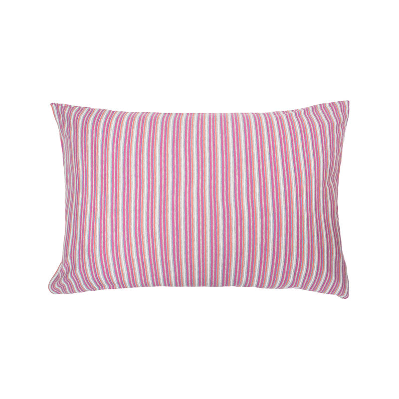BedT Cotton Jersey Quilt Cover Set - Dahlia Stripe