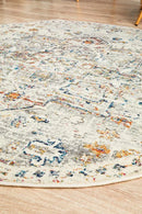 Trio Silver Round Rug Rug Culture