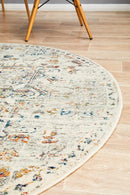 Trio Silver Round Rug Rug Culture