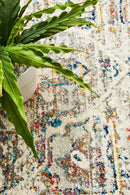 Trio Silver Round Rug Rug Culture