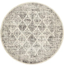 Boxcar Grey Round Rug