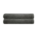 Chateau Bath Sheet - 2 Pack - Charcoal