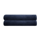 Chateau Bath Sheet - 2 Pack - Navy