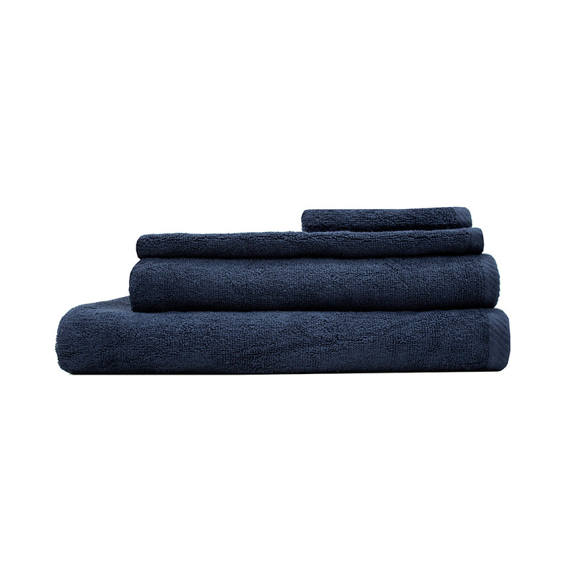 Chateau Bath Towel - 2 Pack - Navy