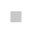 Chateau Face Washer - 6 Pack - White