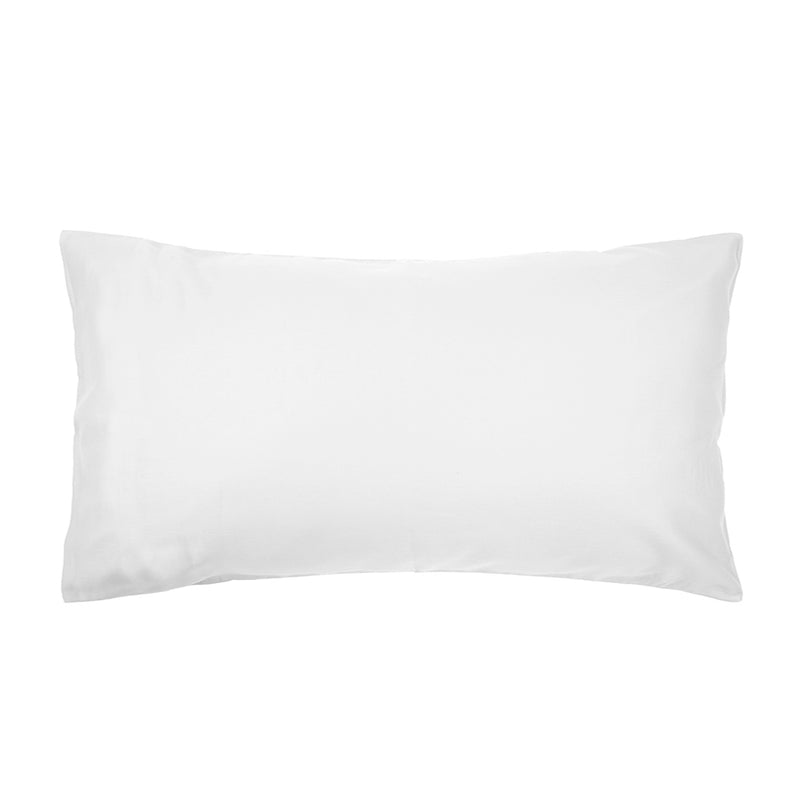 King Chateau Pillowcase - White