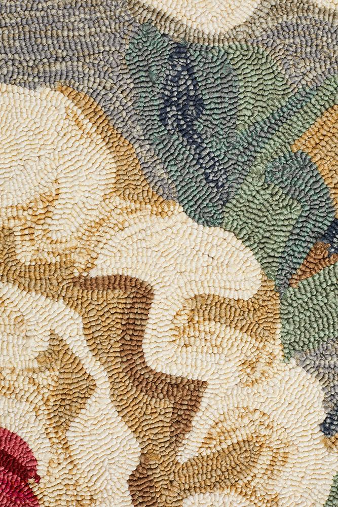 Peony Grey Indoor Outdoor Rug