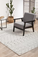 Chrome Elsa Silver Rug