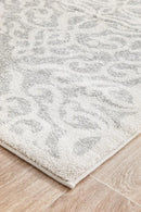 Chrome Lydia Silver Runner Rug Culture