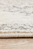 Chrome Silver Round Rug Rug Culture