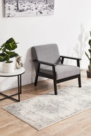 Chrome Silver Runner Rug Culture