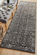 Estelle Charcoal Runner Rug Culture