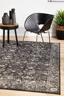 Estelle Charcoal Rug Rug Culture