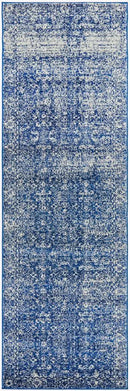 Oasis Navy Runner Rug Culture
