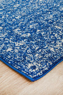 Oasis Navy Runner Rug Culture