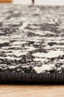 Ataris Charcoal Round Rug